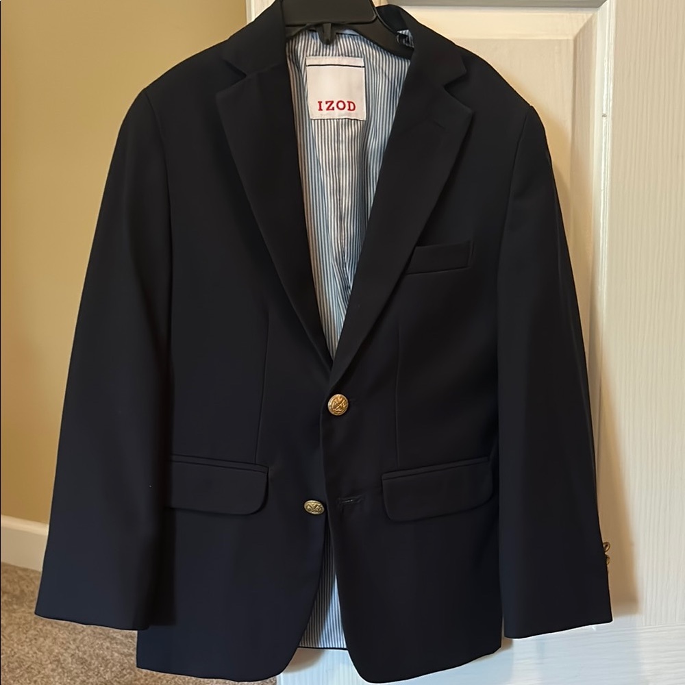 IZOD boys’ navy blazer